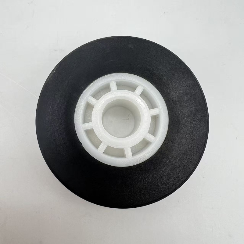 SOK Escalator Step Roller 76*25-20.1/17.1 Hyun** Plastic Step Roller Original Black Color Roller for Escalator Spare Parts 