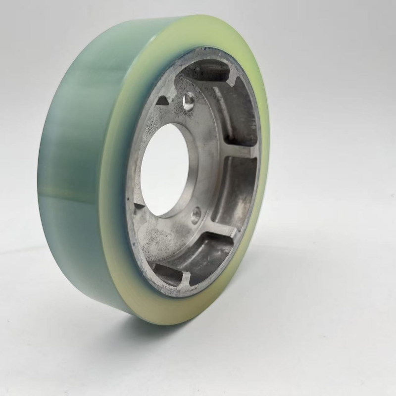 SOK Escalator Step Roller 131*30 Aluminum-core Roller Original Color for Escalator Spare Parts with High Quality 
