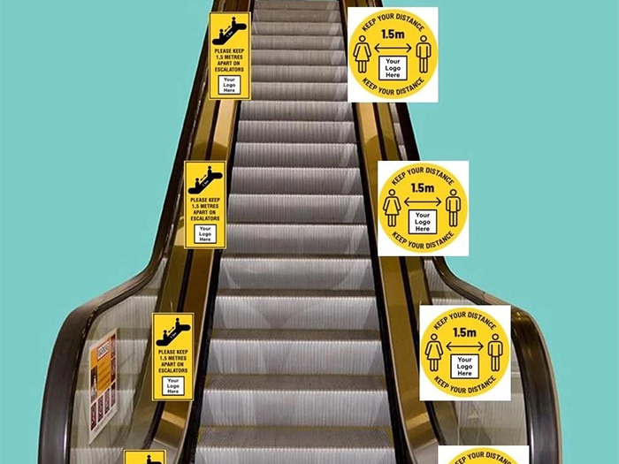 Have you seen the new escalator sign?