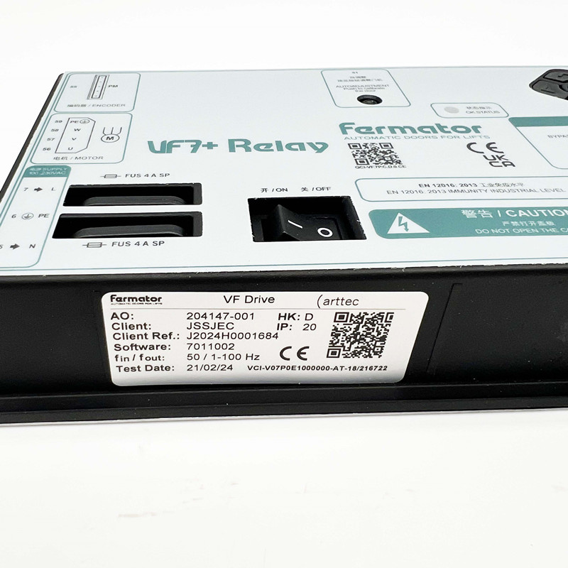 SOK Elevator parts VF7+ Farmator Elevator Door Machine Inverter Used For 3300/3600 Lift Spare Parts Box Controller