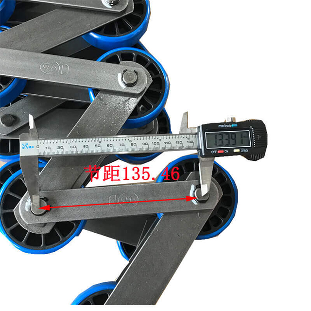 Xizi Otis 508 Escalator Step Chain 135.46mm