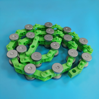  SOK Original Escalator Rotary Chain 17 Links Green Color Sealed Bearings