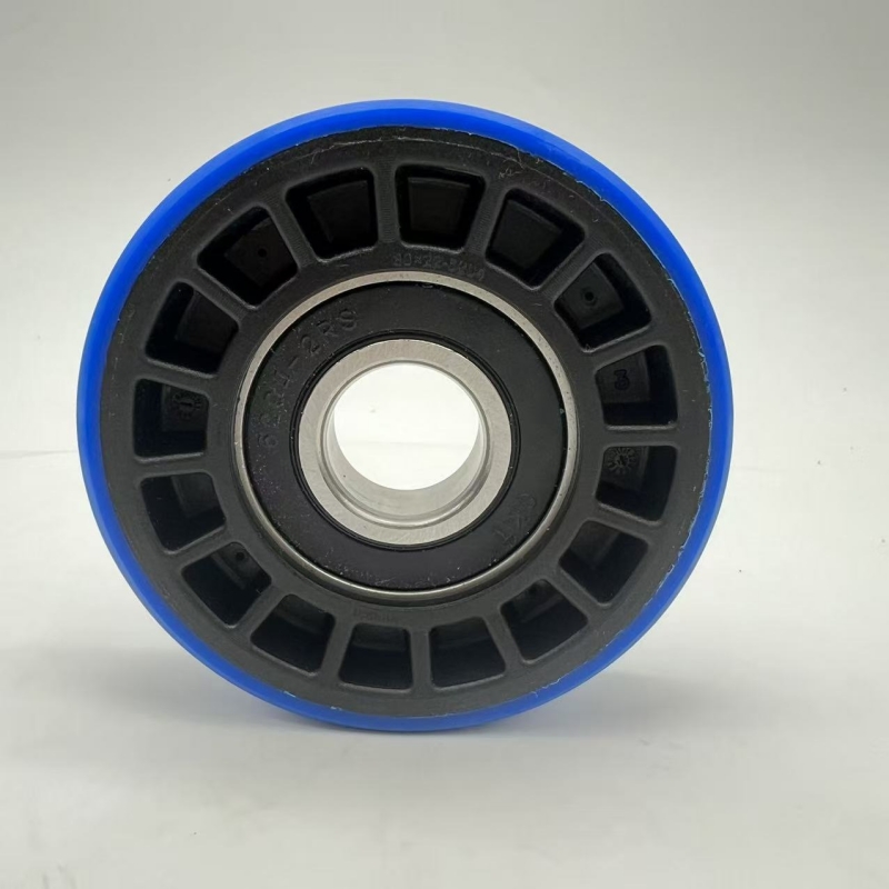 SOK Escalator Step Roller 80*25-6204 Skeleton Roller Original Bule Color Roller for Singa** Escalator Spare Parts 