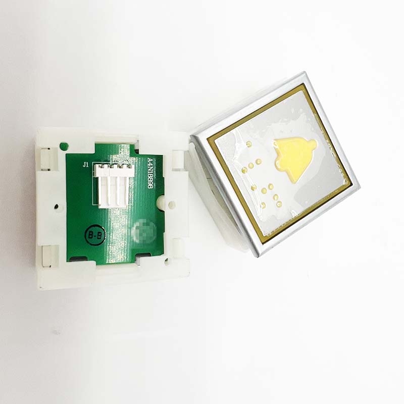 Elevator Button Lift Spare Parts Square button A4N18898 blue light red light for Th*** factory price