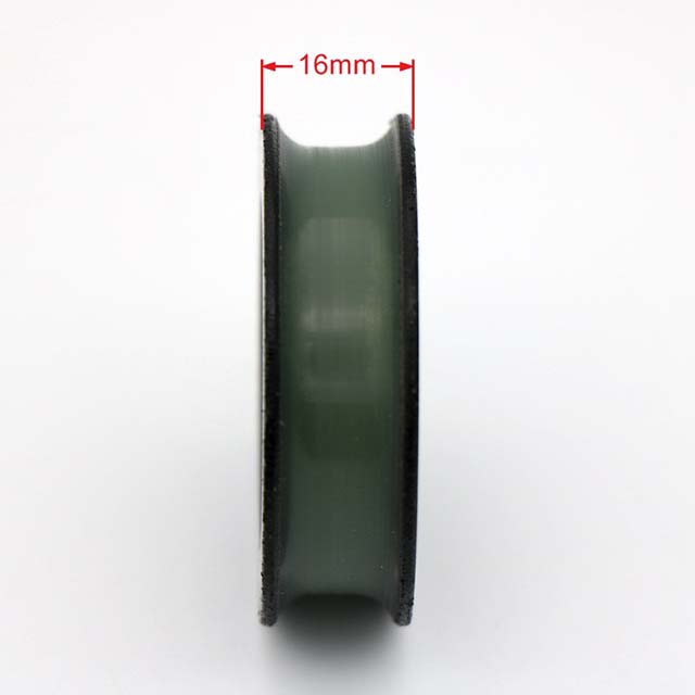 China factory directly Elevator hanging roller with size diameter 55mm thickness 16mm bearing 6201 (2)