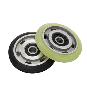 Elevator Car Guide Roller with Diameter 125mm Thickness 26mm Bearing 6303