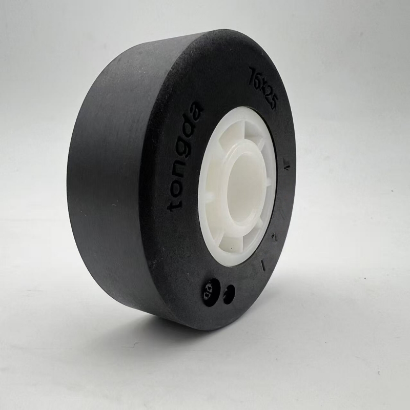 SOK Escalator Step Roller 76*25-20.1/17.1 Hyun** Plastic Step Roller Original Black Color Roller for Escalator Spare Parts 