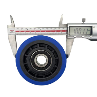 SOK Escalator Step Roller 100*25-6204 Skeleton Roller Original Bule Color Roller for Escalator Spare Parts 