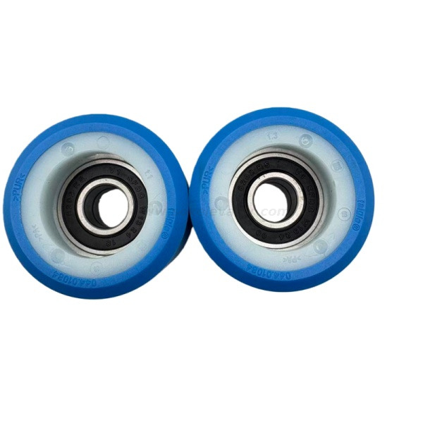 Elevator Guide Roller with Dual-Layer Polyurethane Coating 60*55*6202 Elevator Spare Part