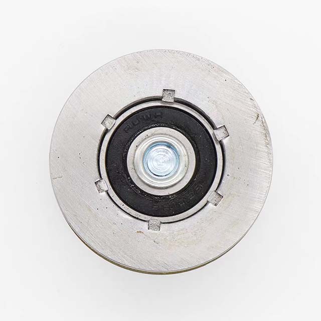 Elevator Door Hanger Wheel AT120 56*16*6201 Flat Groove Inner Hexagon Car Door Positioning Wheel