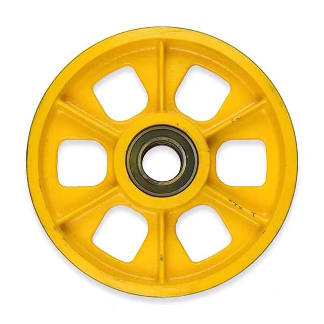 Elevator Reverse Rope Wheel Guide Wheel Counterweight Wheel 330*420*68