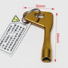 Elevator S200 Golden Key Hall Door Triangle Key Elevator Parts