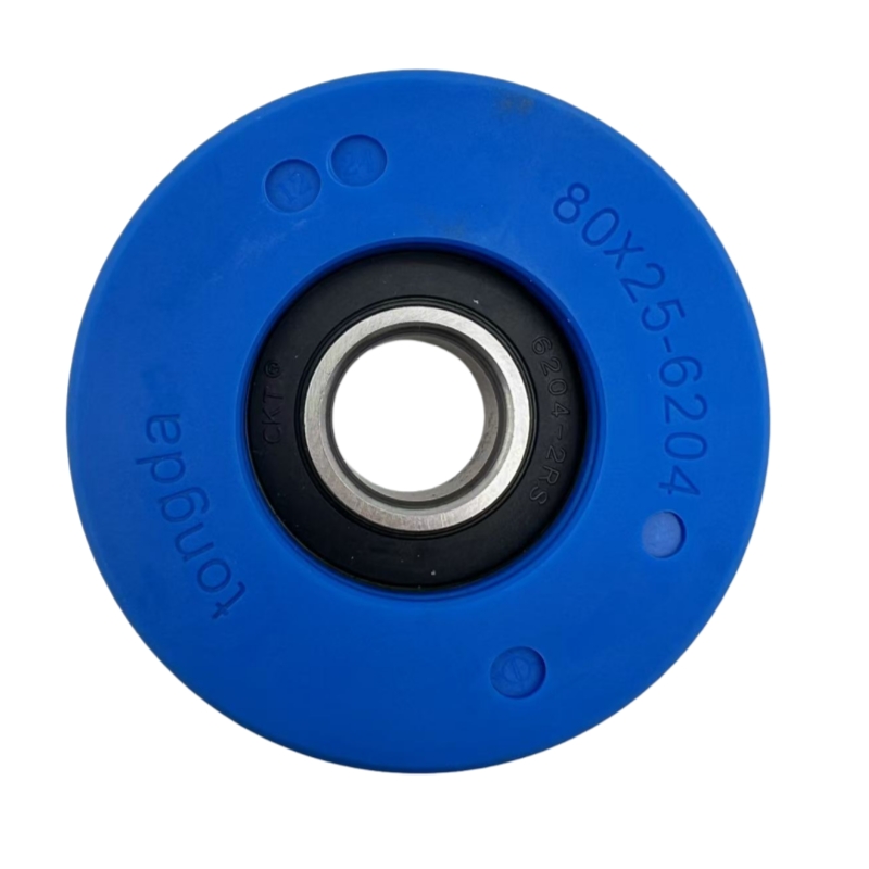 SOK Escalator Step Roller 80*25-6204 Step Wheel Original Blue Color Roller for Escalator Spare Parts 