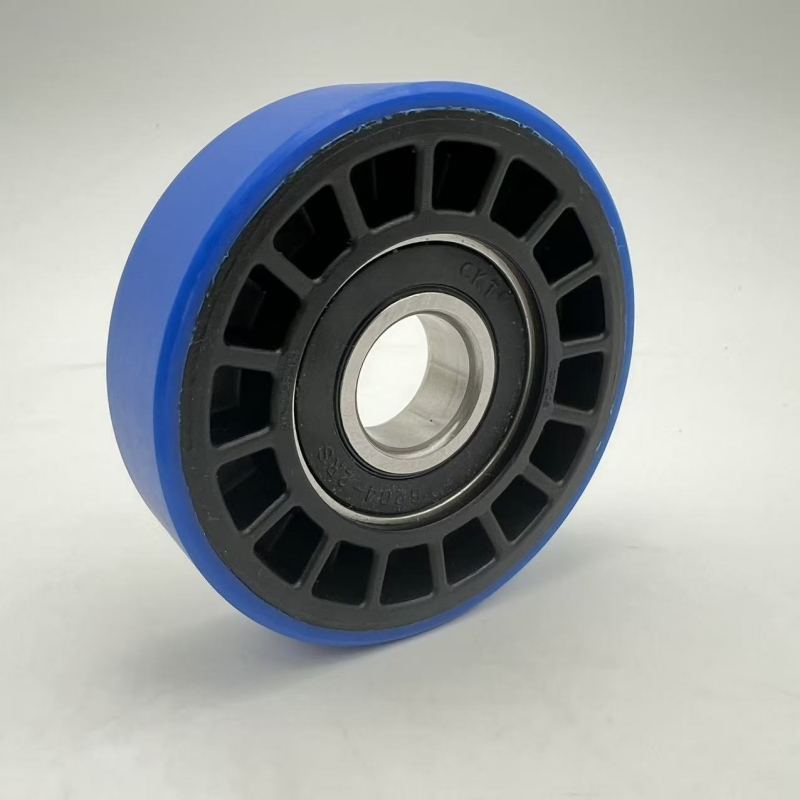 SOK Escalator Step Roller 80*25-6204 Skeleton Roller Original Bule Color Roller for Singa** Escalator Spare Parts 