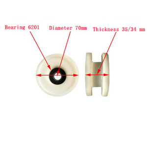 Escalator Step Pressure Belt Roller Anti-deflection Wheel GAA456DH1