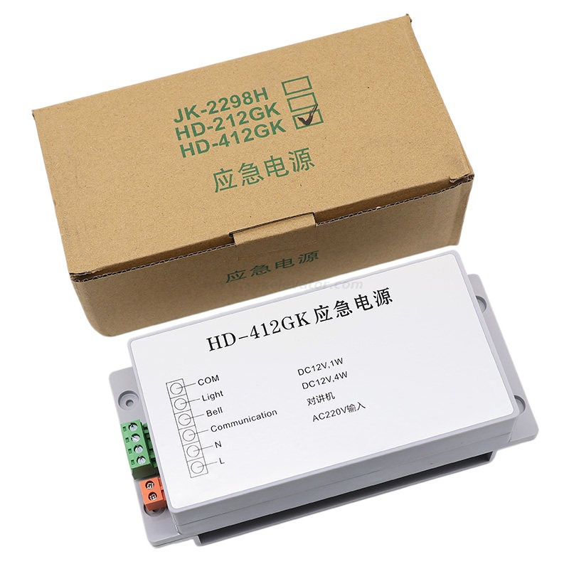 Elevator Emergency Power Supply HD-412GK/HD-212GK Power Supply Box Elevator Spare Part