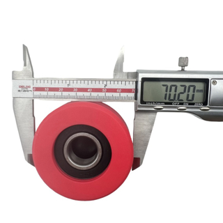 SOK Escalator Step Roller 70*25*6204 Red color