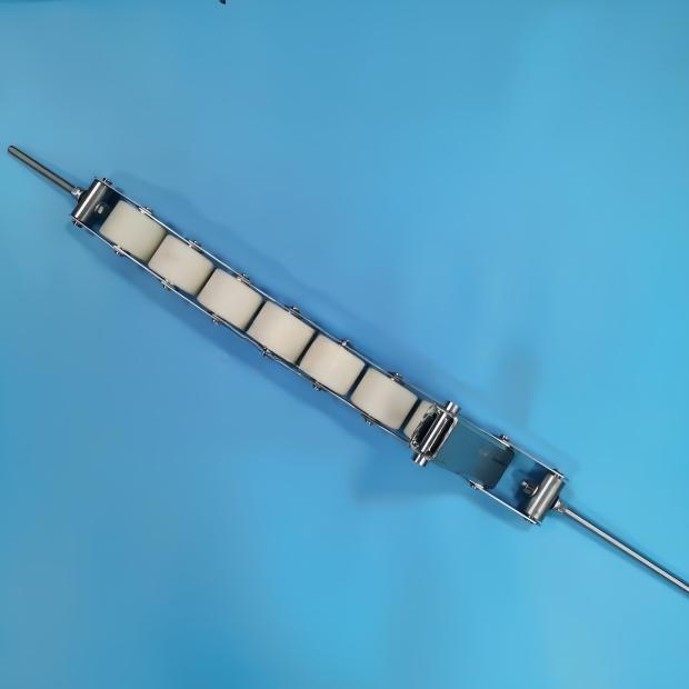 DAA332L3 Escalator Handrail Tesion Chain with 7 Rollers Pitch Is 82mm Roller Size 76*54*6201