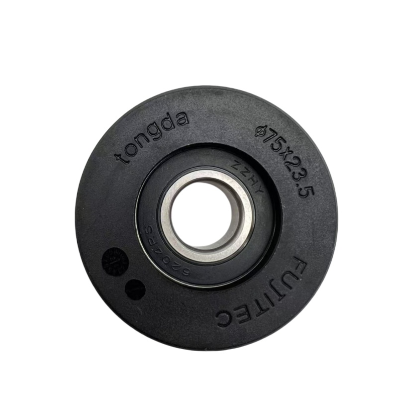 SOK Escalator Step Roller 75*23.5-6204 Black Color PU Roller