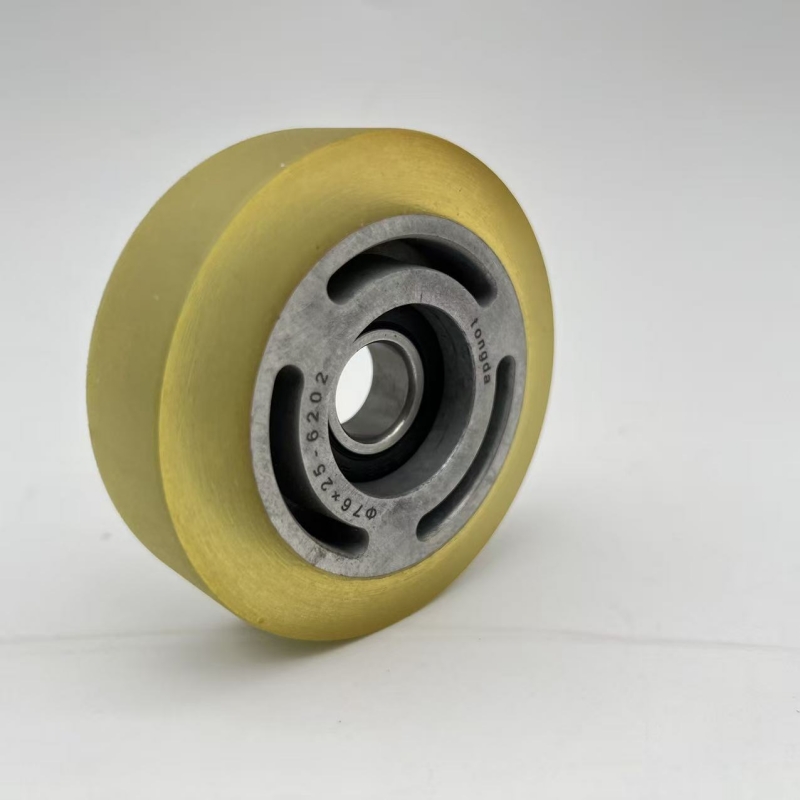 SOK Escalator Step Roller 76*25-6202 Step Wheel Original Color Roller for Escalator Spare Parts Mitsu**