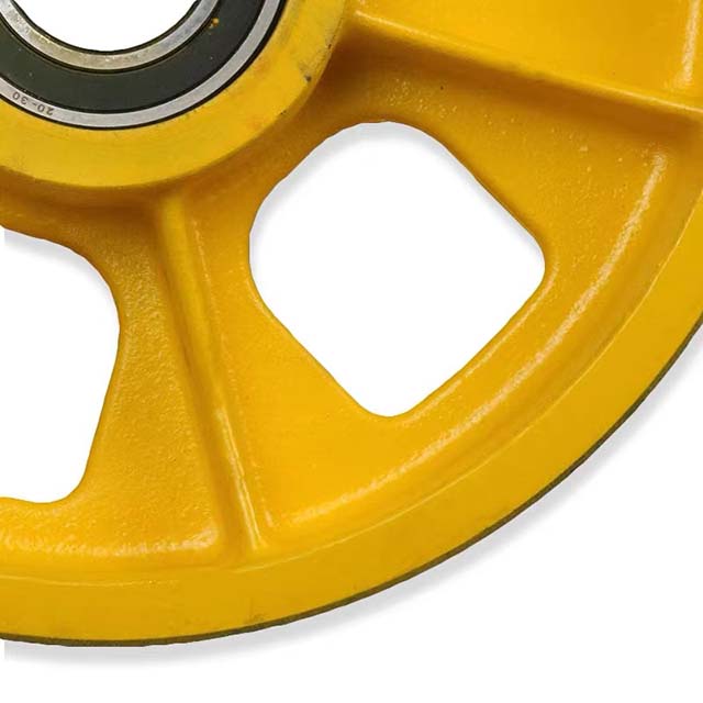 Elevator Reverse Rope Wheel Guide Wheel Counterweight Wheel 330*420*68