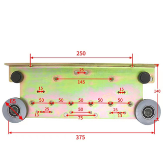 Elevator Hall Door Hanging Plate 800 Open Door 65 Door Hanging Wheel