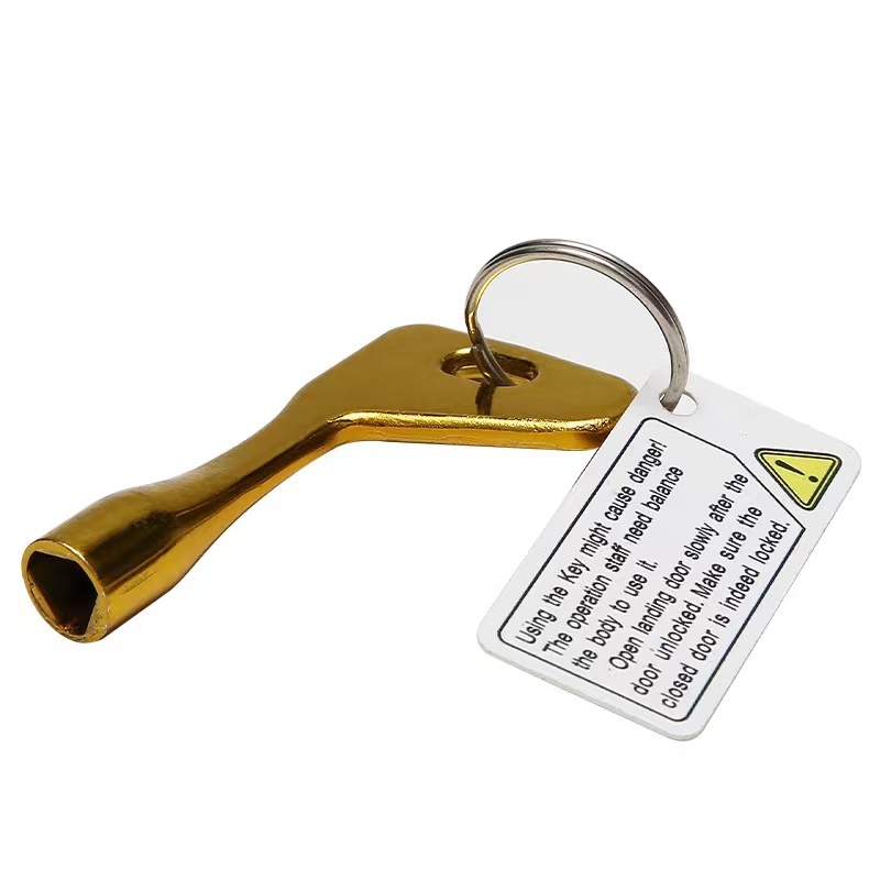 Elevator S200 Golden Key Hall Door Triangle Key Elevator Parts