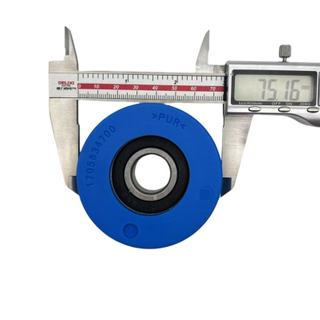 SOK Escalator Step Roller 75*24-6204 PUR Blue Color Roller 1705834700