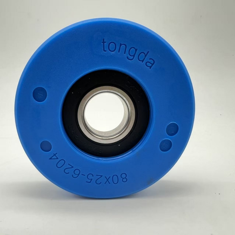 SOK Escalator Step Roller 80*25-6204 Step Wheel Original Blue Color Roller for Escalator Spare Parts 