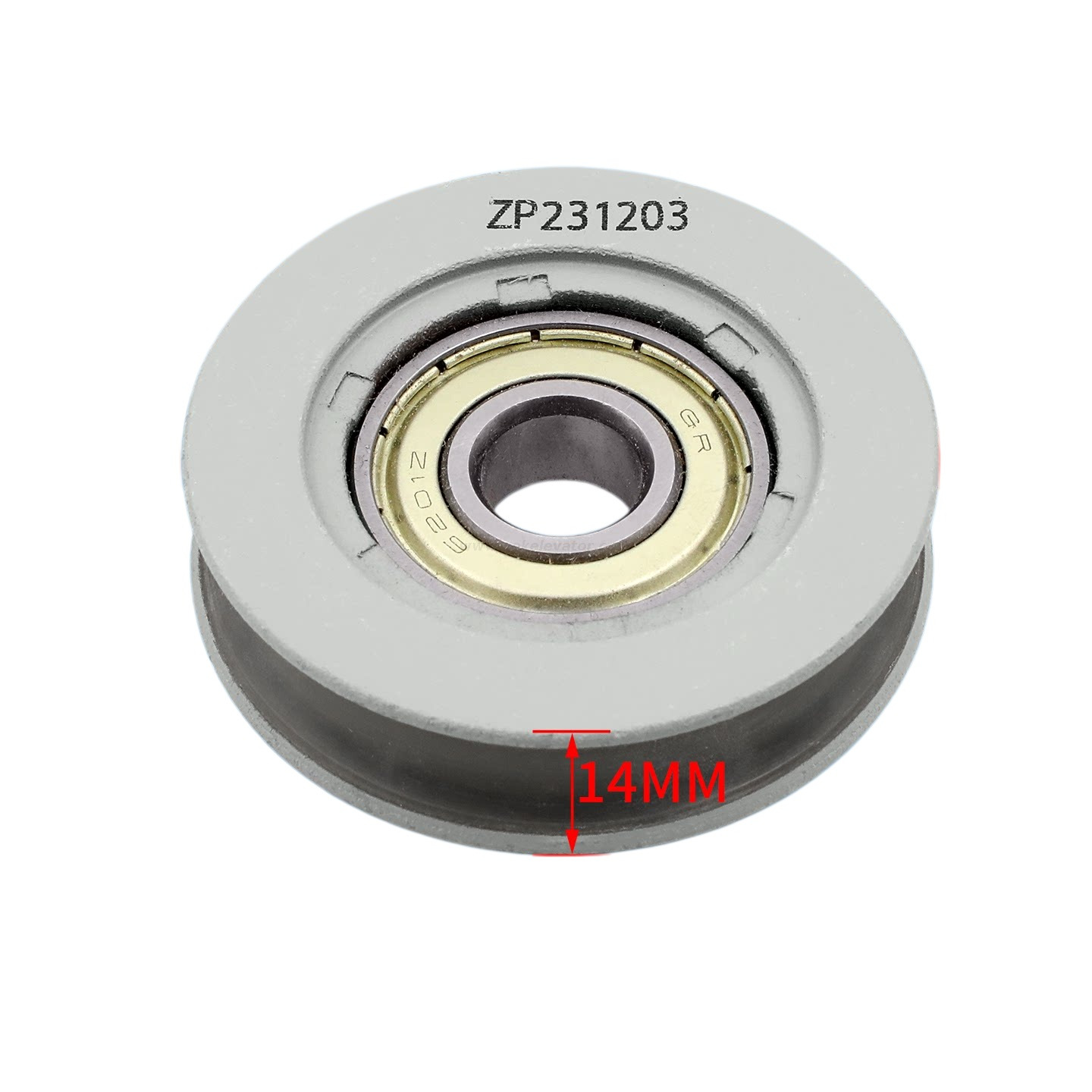 Elevator Door Rollers 56 Door Rollers with Axles Landing Door Rollers 56*14*6201 Elevator Spare Part