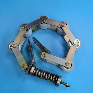 SOK Escalator Handrail Tesion Chain with 6 Rollers Pitch Is 120mm Roller Size 75*50mm