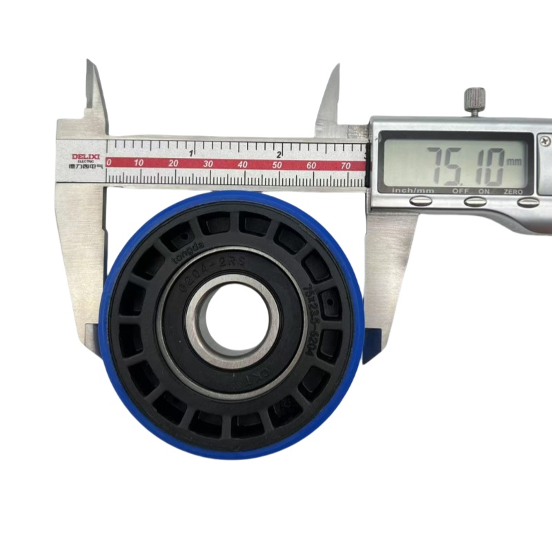 SOK Escalator Step Roller 75*23.5-6204 Blue Color Skeleton Roller
