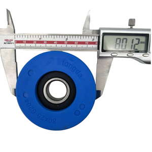 SOK Escalator Step Roller 80*25-6204 Step Wheel Original Blue Color Roller for Escalator Spare Parts 