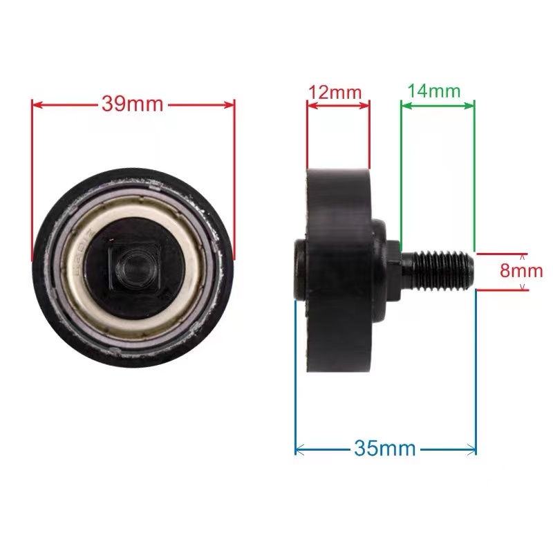 Best Quality Elevator Lower Hanger Roller 39*12*6201