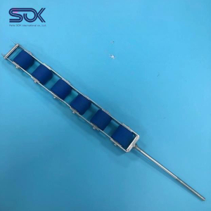  SOK Escalator Handrail Tension Chain XAA332X17 6 Rollers, pitch is 93mm and roller size 60*55