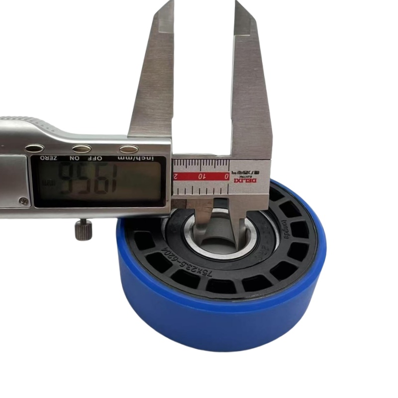 SOK Escalator Step Roller 75*23.5-6204 Blue Color Skeleton Roller