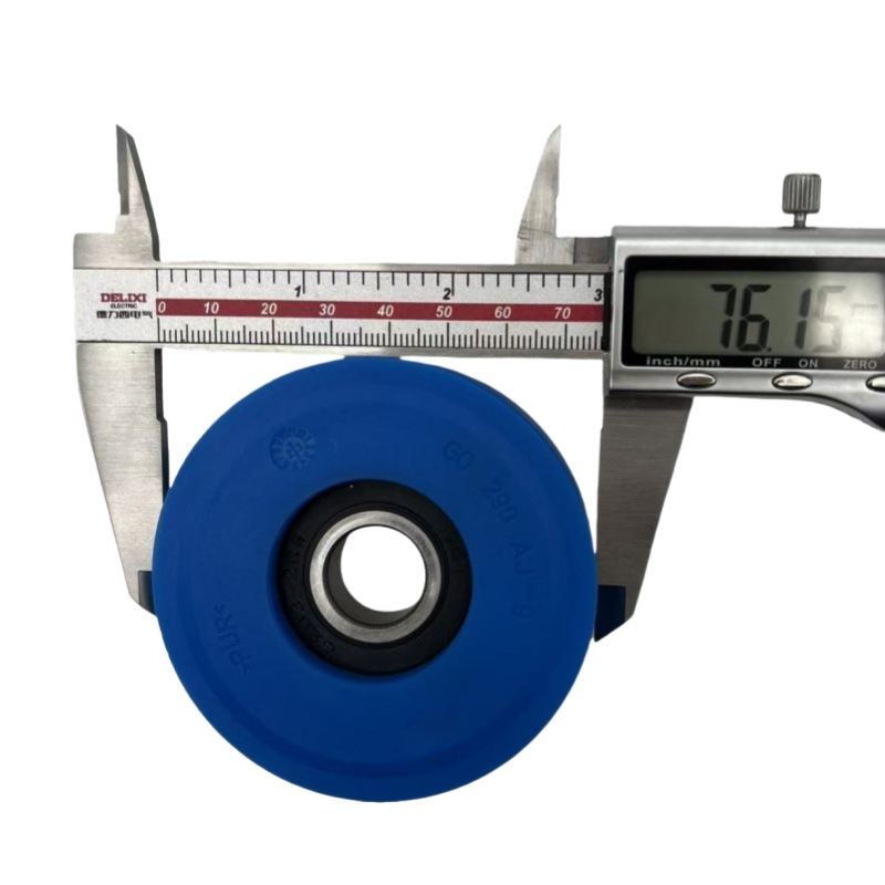 SOK Escalator Step Roller 76*21.5-6203 Polyurethane Step Roller Original Bule Color Roller