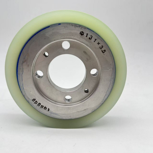 SOK Escalator Step Roller 131*35 Drive Roller Belt Pressing Roller Friction Gear Roller Original Color for Escalator Spare Parts with High Quality 