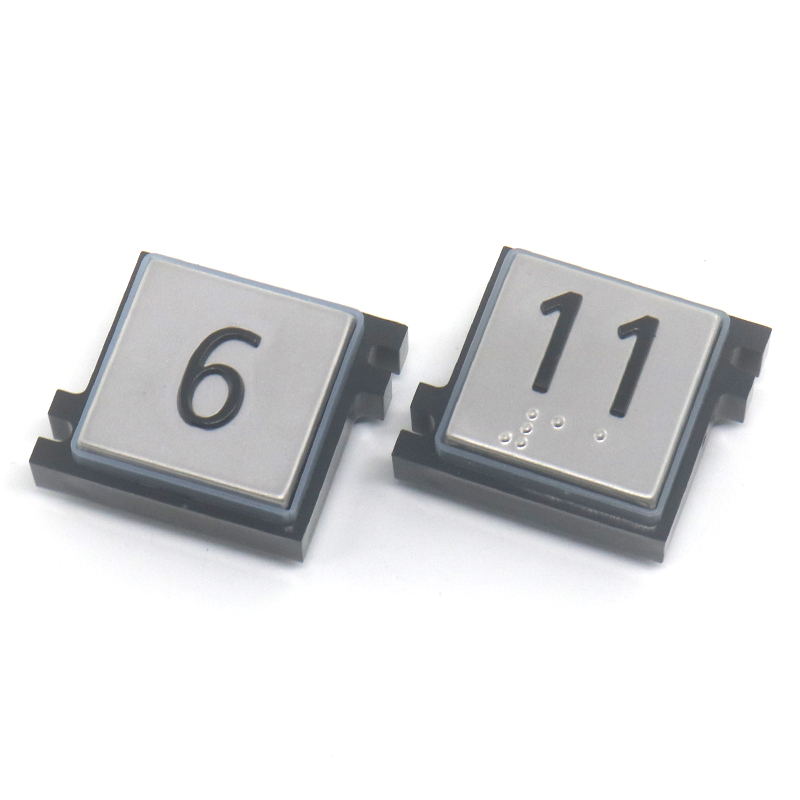 Elevator Button 3300 3600 5500 Model Elevator Cop Lop Button with Braille 