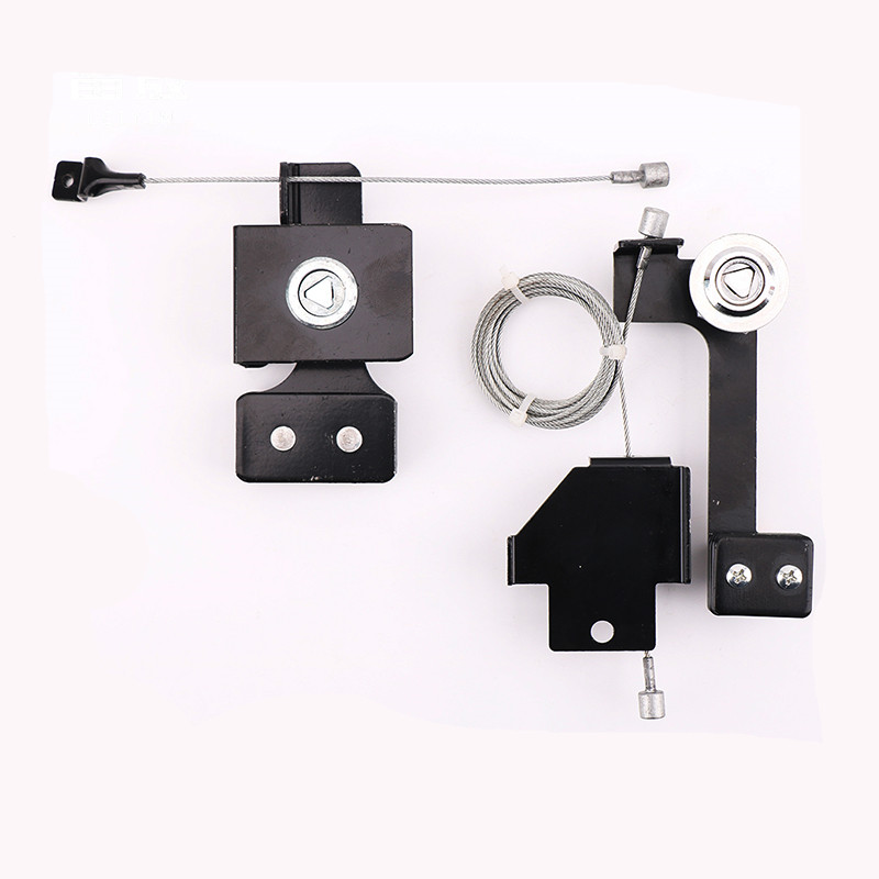SOK Elevator Spare Parts Xi**i Ot** elevator hall door wire rope triangle lock layer door lock device HAA431F 