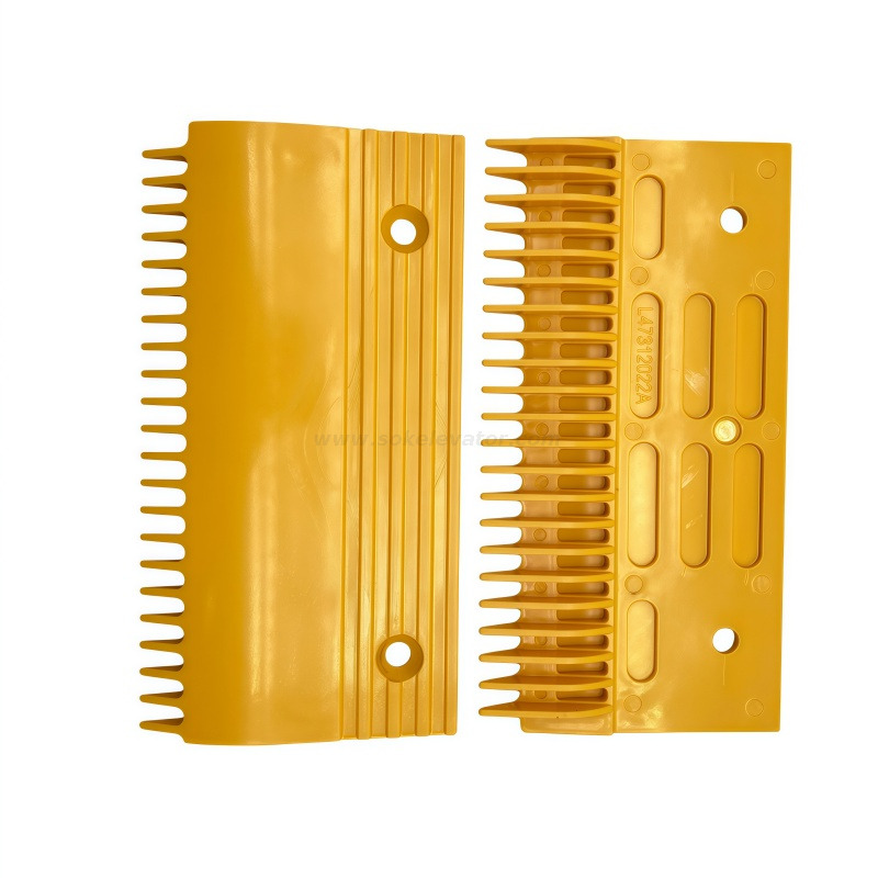 Escalator Comb Plate L47312024A L47312022A Yellow Plastic Comb