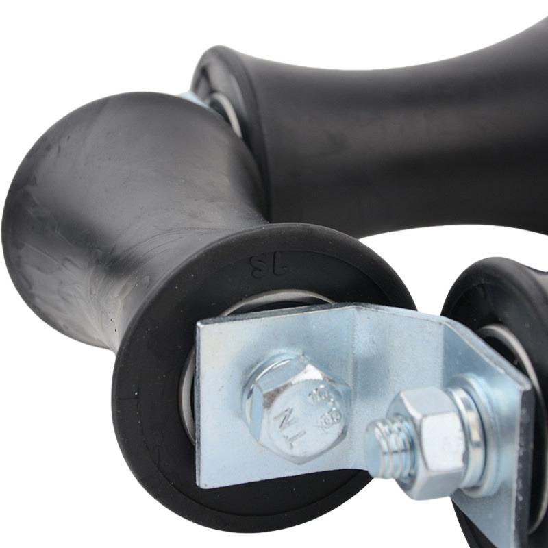Elevator Compensation Chain Anti-Sway Guide Device Rubber Roller 55*88 Elevator Spare Part