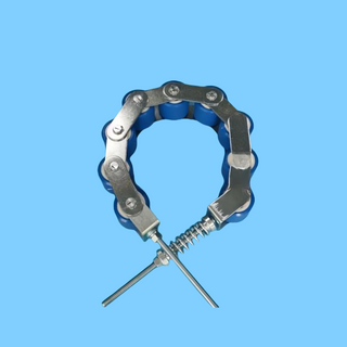  SOK Escalator tension chain with 9 rollers pitch is 70mm roller size 60*55mm