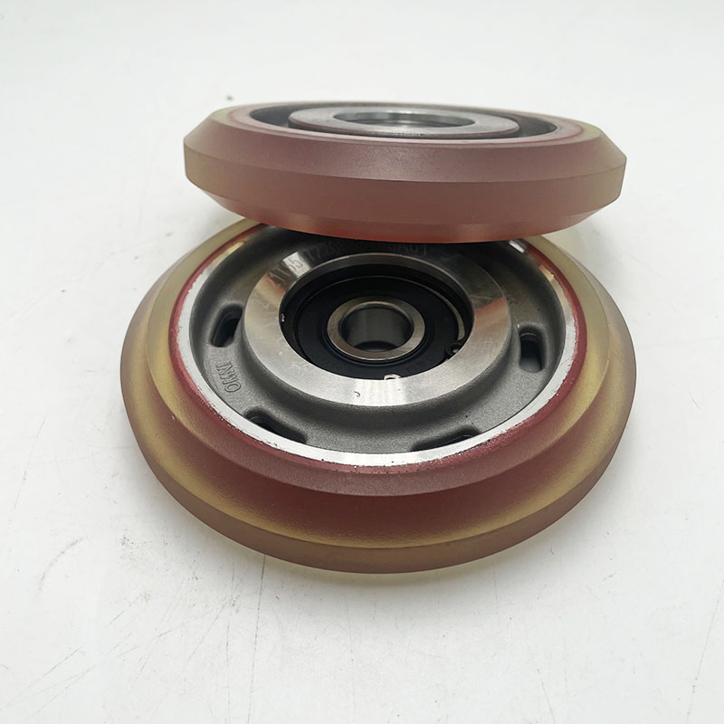 XAA24180C KAA24180AAA Elevator Guide Shoe Roller Elevator Spare Parts 125*22*6303 125x22x6203 