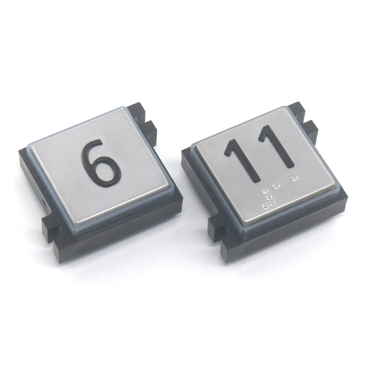 Elevator Button 3300 3600 5500 Model Elevator Cop Lop Button with Braille 